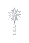 купить часы CHRISTMAS STAR TREE TOPPER 