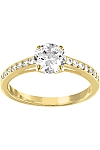 купить часы ATTRACT:RING CZWH/CRY/GOS RND 50 