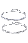 купить часы SUBTLE:BRACELET SET CZWH/CZLB M 