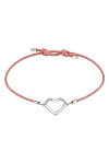 купить часы HEART:CHARM CRD BRACELET CRY/RHS 